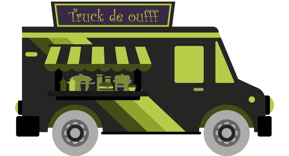 illustration food truck